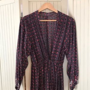 Kimono Style Wrap Dress